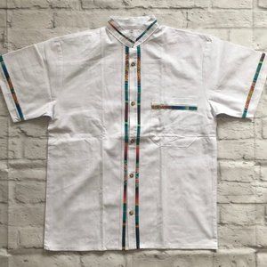 Men's Traditional Mexican Guayabera Shirt